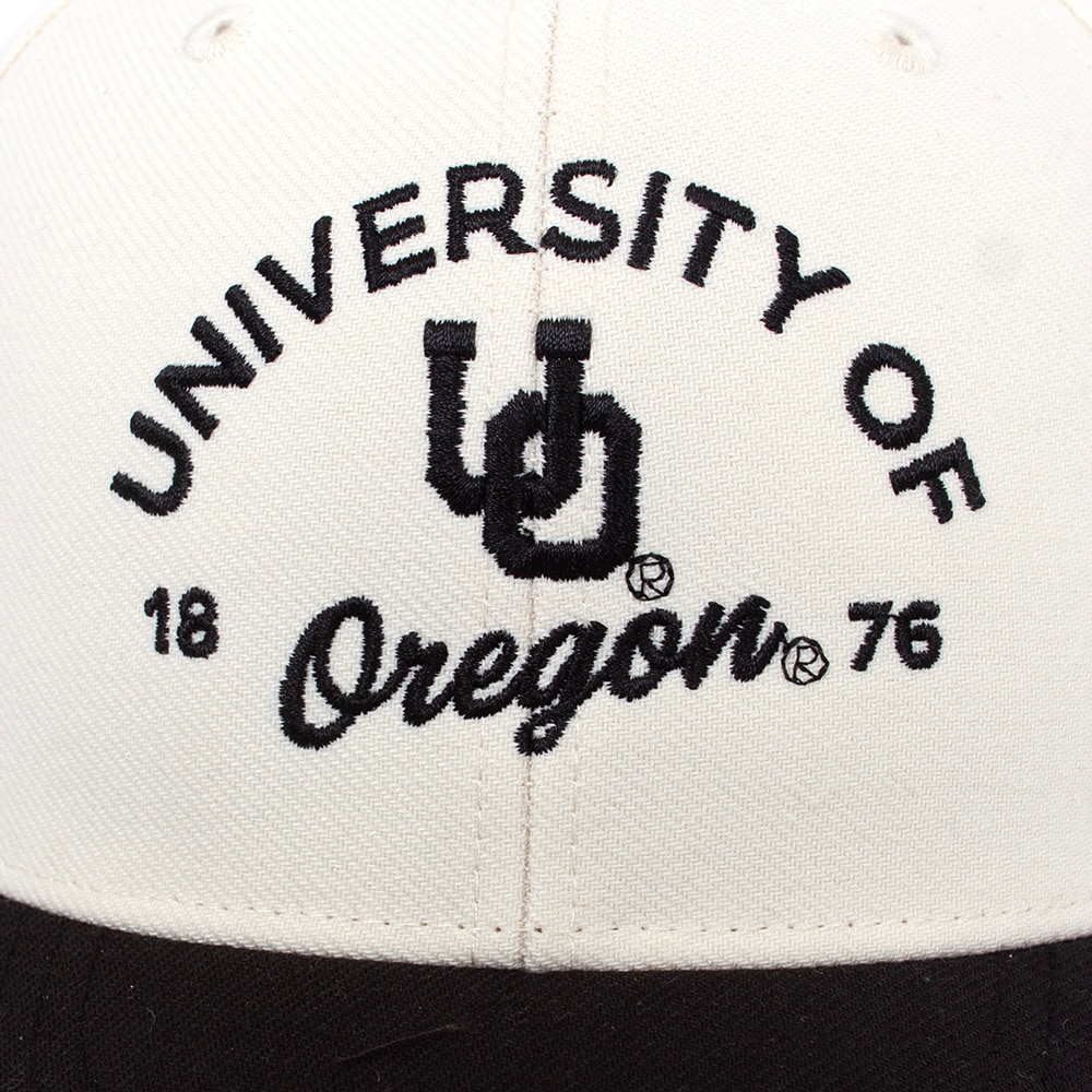 Interlocking UO, Richardson, Brown, Curved Bill, Polyester, Accessories, Unisex, 512, Surge, Snapback, University of Oregon, Adjustable, Hat, 956452